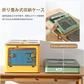XINYF 収納ボックス(ホワイト-1個, 73×49×40cm-143.1L) 折りたたみ 蓋付き 積み重ね 全方向から取り出せる 収納ケース プラスチック キャスター付き