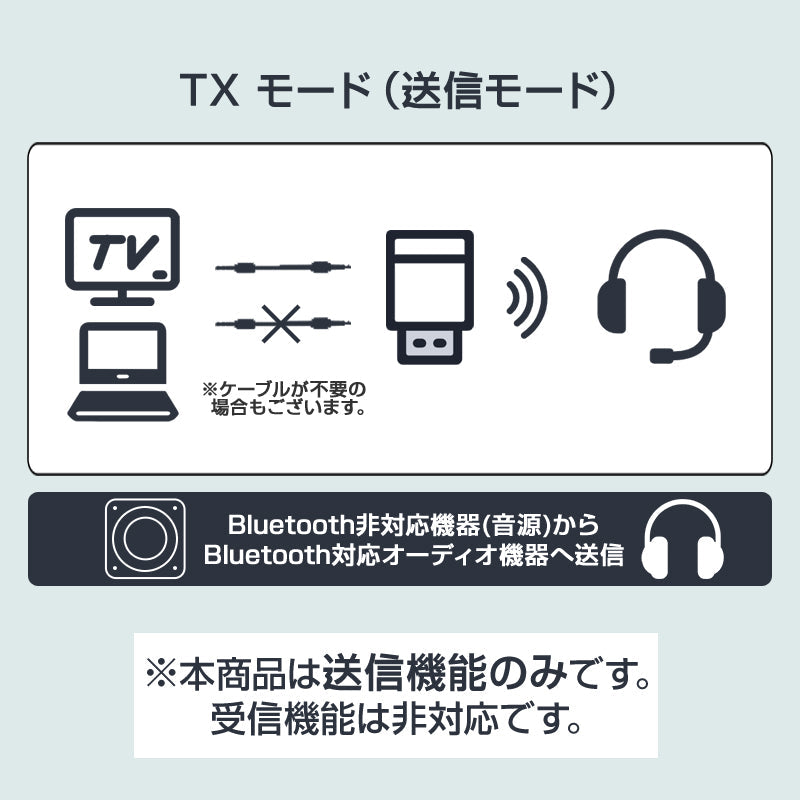 トランスミッター Bluetooth5.2 送信 2台同時接続可能 ドライバ不要 小型 USB オーディオ アダプタ 自動接続 ワイヤレス 車 テレビ ヘッドホン イヤホン PC