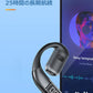【携帯2台同時接続】ワイヤレスイヤホン 片耳 bluetooth5.5 左右耳兼用 180度回転 耳掛け式 ブルートゥースイヤホン 耳を塞がない オープン式 快適 iPhone/Android適用 ハンズフリー s134D(ホワイト)