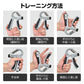 ハンドグリップ 「ライトブルー」 5kg-60kg パワーグリップ ハンドグリッパー 握力 器具 トレーニング 負荷調整 筋トレ エクササイズ フィットネス カウンター付き リハビリ de152