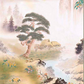開運掛軸 【開運万全図】 山本祥園筆 [ 収納箱 10年保証 品質保証付き 31×89 開運掛軸 ご利益 七福神 国産 国内産 受注生産 床の間 和風 掛け軸 日本製 名画 縁起物 プレゼント 画寸 送料無料 ]