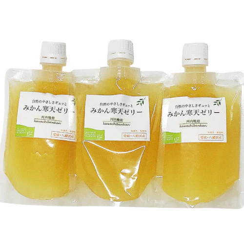 《無添加》愛媛県みかんゼリー【河内晩柑】150g×6個