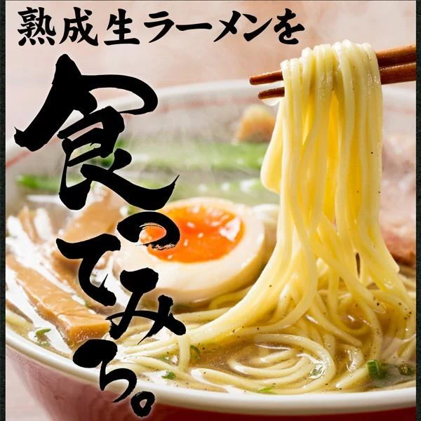 熟成 なまラーメン 味噌 ４食 送料無料 生ラーメン 食品 お試し 業務用 グルメ 特産品 生麺