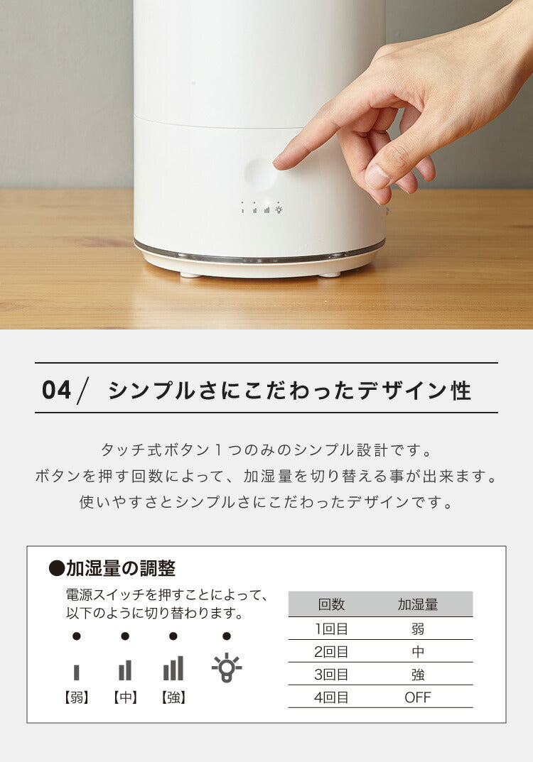 simplus シンプラス 超音波加湿器 UVランプ搭載 5L 大容量 約7畳対応 静音 上から給水 上部給水 LEDライト付き セラミックカートリッジ付き 卓上 SP-CH01