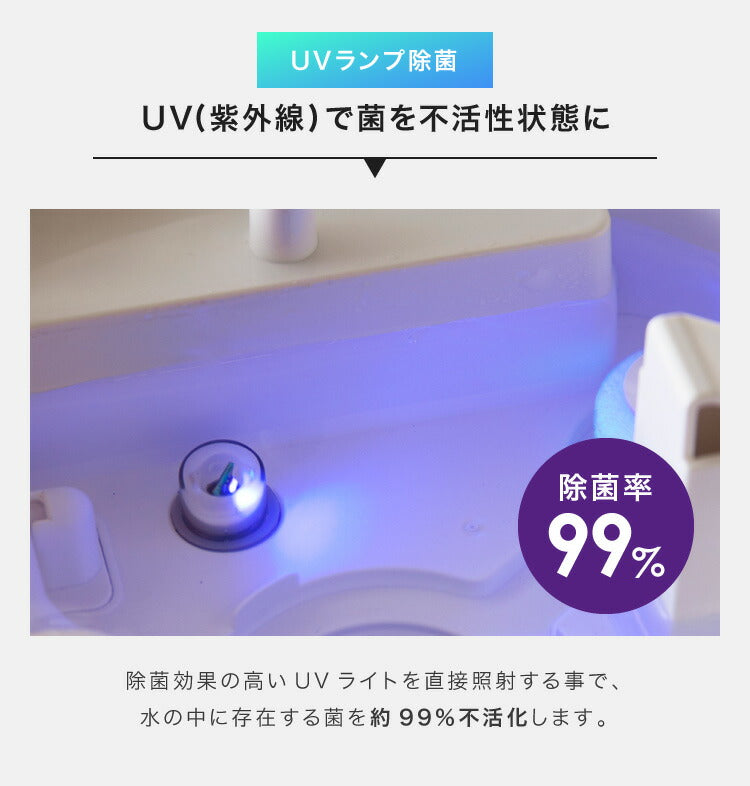 simplus シンプラス 超音波加湿器 UVランプ搭載 5L 大容量 約7畳対応 静音 上から給水 上部給水 LEDライト付き セラミックカートリッジ付き 卓上 SP-CH01
