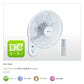 TEKNOS テクノス 壁掛け扇風機 DCモーターフルリモコン KI-DC368
