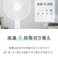 TEKNOS テクノス 40cm 5枚羽根 DCフロアー扇風機 フルリモコン ハイポジション扇風機 リビング扇 DCモーター 上下左右首振り 立体送風 フルリモコン KI-F814R