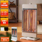 (ブラック)カーボンヒーター 2灯 省エネ 電気ヒーター 電気ストーブ 900W 450W 節電 ヒーター スリム 暖房 首振り 機能 転倒 OFF 切替 切り替え 温度 過昇防止 一人暮らし おしゃれ【送料無料】