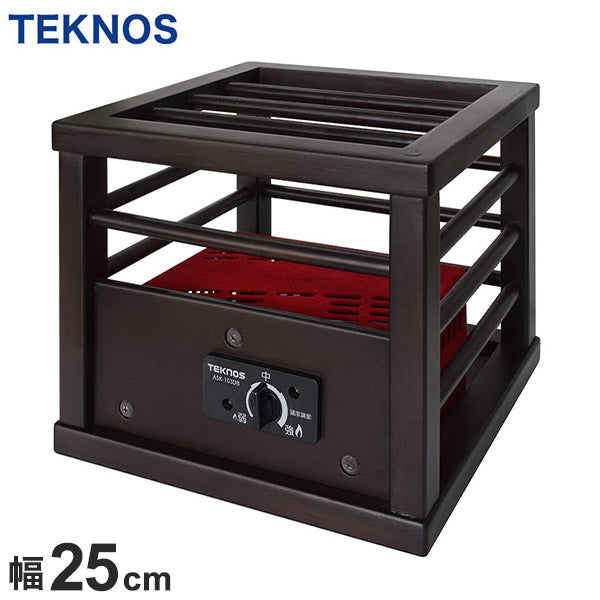 就寝用コタツ 100W 一人用 ダークブラウン 天板無し 一人コタツ 冬 一人暮らし 部屋 室内 あったか 冬物 家電 節電 ダークブラウン TEKNOS ASK-103DB
