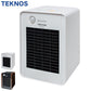 (ブラウン)テクノス ミニセラミックファンヒーター人感700W TEKNOS 電気 ストーブ 省エネ 小型 コンパクト 静音 暖房 部屋 室内 あったか 冬物 家電 一人暮らし【送料無料】