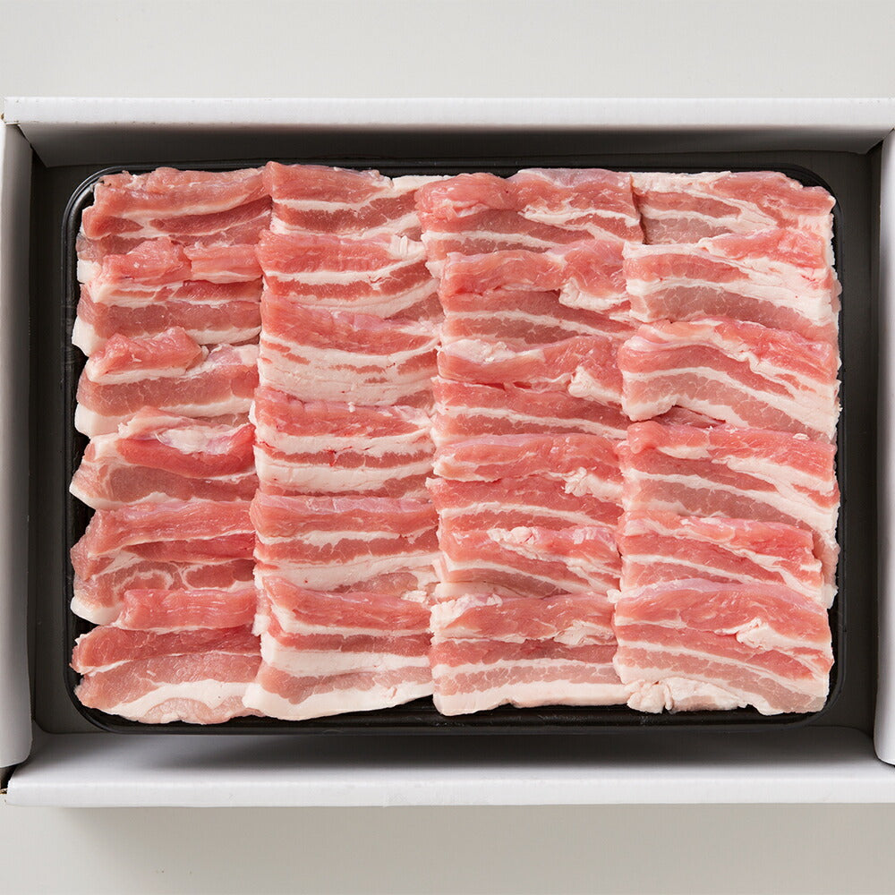 さくらポークバラ焼肉用400ｇ【二重包装不可】