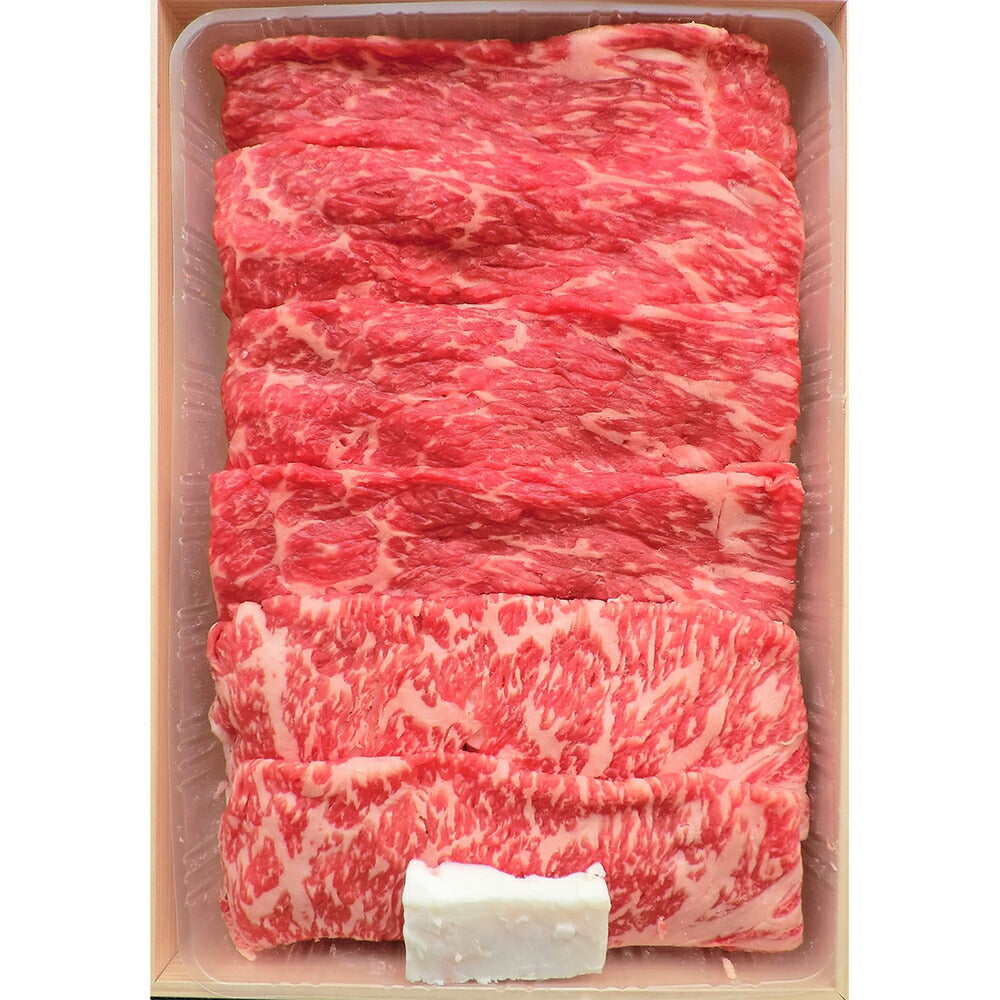 【3人シェア買いでお得】伊賀牛ももロースすき焼き用400ｇ【お届け不可地域：離島】【二重包装不可】