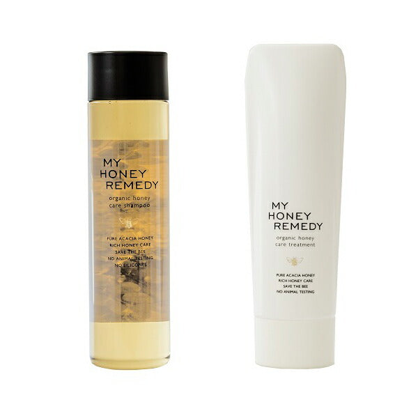 はちみつ専門店 MY HONEY「REMEDY ハニーケアシャンプー＆ハニーケアトリートメント セット」