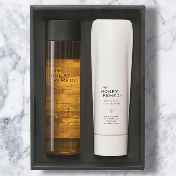 はちみつ専門店 MY HONEY「REMEDY ハニーケアシャンプー＆ハニーケアトリートメント セット」