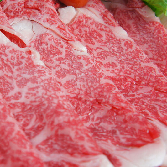 【3人シェア買いでお得】藤彩牛 ローススライスセット300g A4-A5ランク