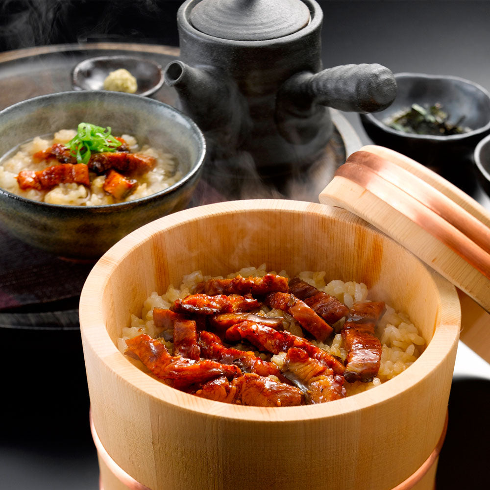 うなぎ割烹「一愼」鰻のひつまぶし 国産鰻使用 UIH3W
