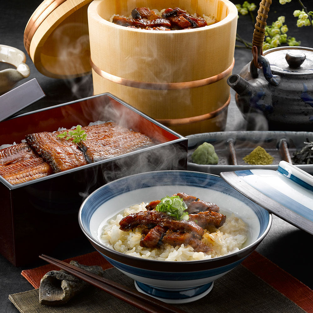 うなぎ割烹「一愼」特製蒲焼き・鰻のひつまぶしセット 国産鰻使用 UCI-H23W