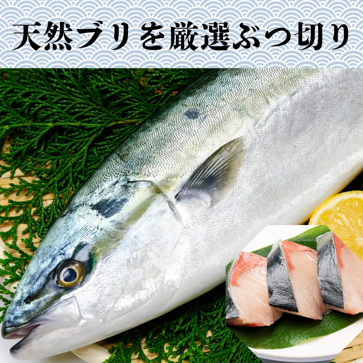 天然ブリ 冷凍 ブツ切り 2kg