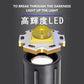 懐中電灯 LED 充電式 強力 LEDライト ハンディライト ズーム機能 フラッシュライト 充電式 強力 多モード 小型 軍用 作業灯 停電 爆光 防災グッズ防水
