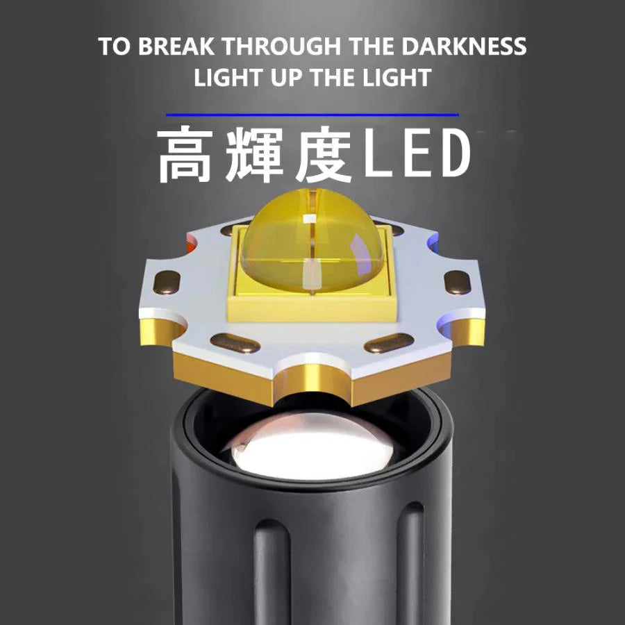 懐中電灯 LED 充電式 強力 LEDライト ハンディライト ズーム機能 フラッシュライト 充電式 強力 多モード 小型 軍用 作業灯 停電 爆光 防災グッズ防水