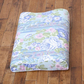 【花柄ブルー】磁気枕 夢 カバー付 枕 まくら 肩こり ピンク ブルー 花柄 32×48cm 磁石 磁気 メンズ レディース ペア 磁気枕 肩こり 首こり 波形 ウェーブ