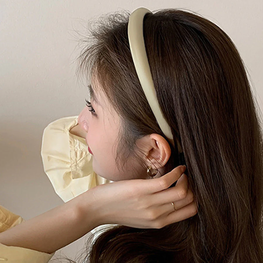 (グリーン)カチューシャ  無地 シンプル レディース キッズ  まとめ髪 ヘアアクセサリー 痛くない ヘアバンド  ヘアアレンジ 上品