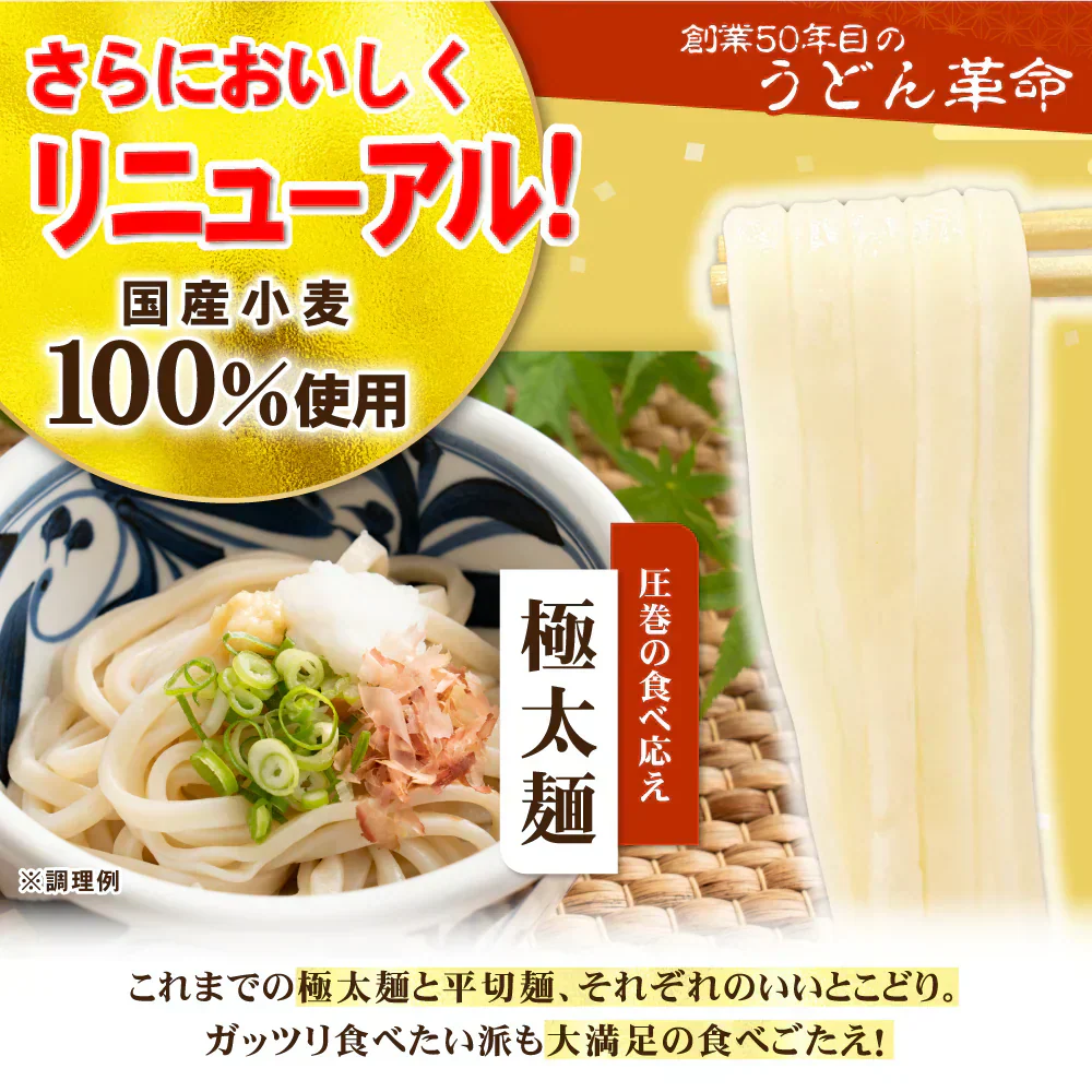 本場生讃岐うどん 専用醤油付セット【極太麺】 6人前 (300g×2袋) 送料無料 讃岐うどん 生うどん しょうゆうどん だし醤油 鎌田醤油 国産小麦 生麺 人気 贈り物 手土産 お土産 お礼