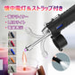 【懐中電灯＆ストラップ付き】電子ライター 無炎 LEDライト 電量表示 ノズル調整可能 TypeC充電 防風 耐風 火起こし 花火 防災グッズ 非常用 キャンプ s126E(カモフラージュ)
