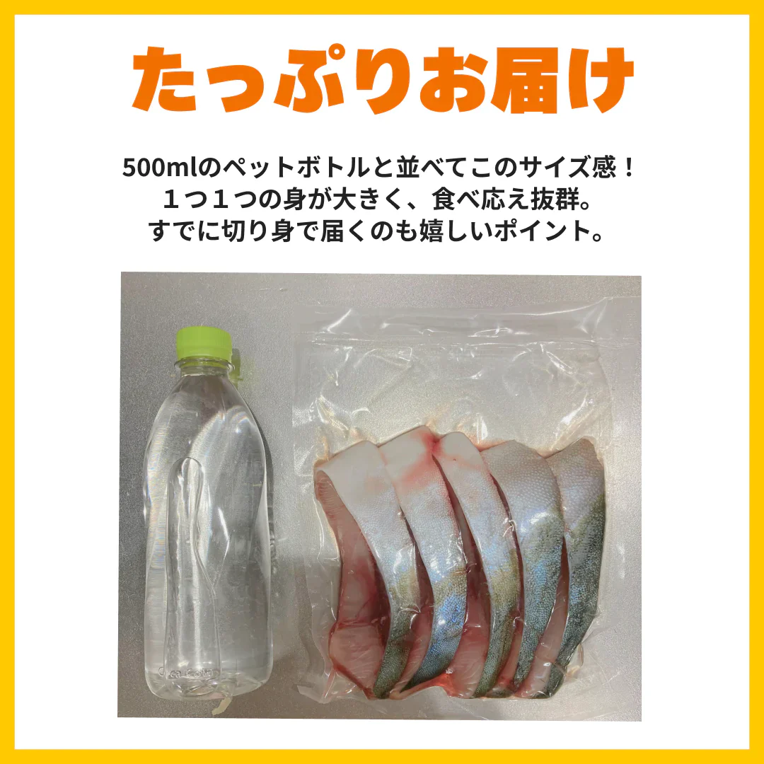 【無塩・無添加】国産ブリ 切り身 鰤 2100g (70g×5切れ×6パック)/冷凍クール便