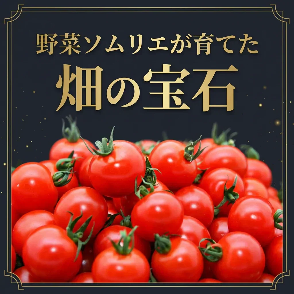 【特別栽培農産物】ソムリエミニトマト　プラチナ　４００ｇ（補償100g込み）※補償分以上の不良は交換対応可能