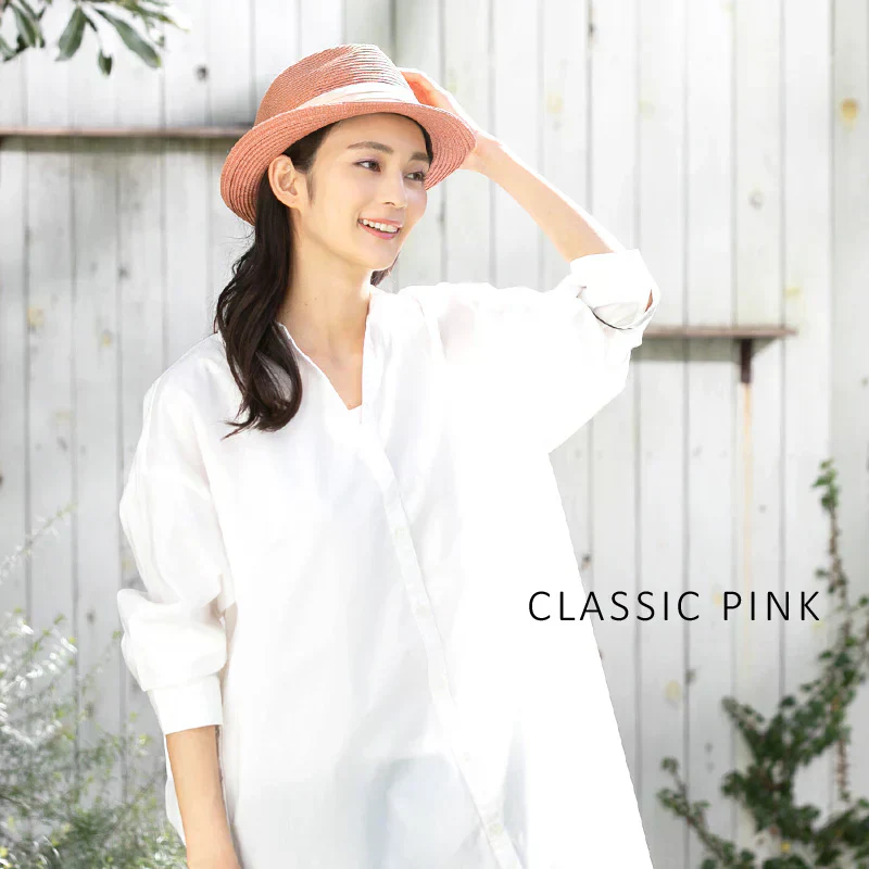 【BIG61-63cm-クラシックピンク】【商品名：ミックスペーパーソフトHAT】