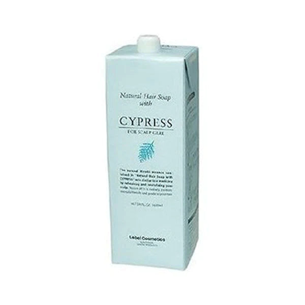 ルベル ナチュラルヘアソープ ウィズ CYd（サイプレス） 1600ml（リフィル） [医薬部外品]