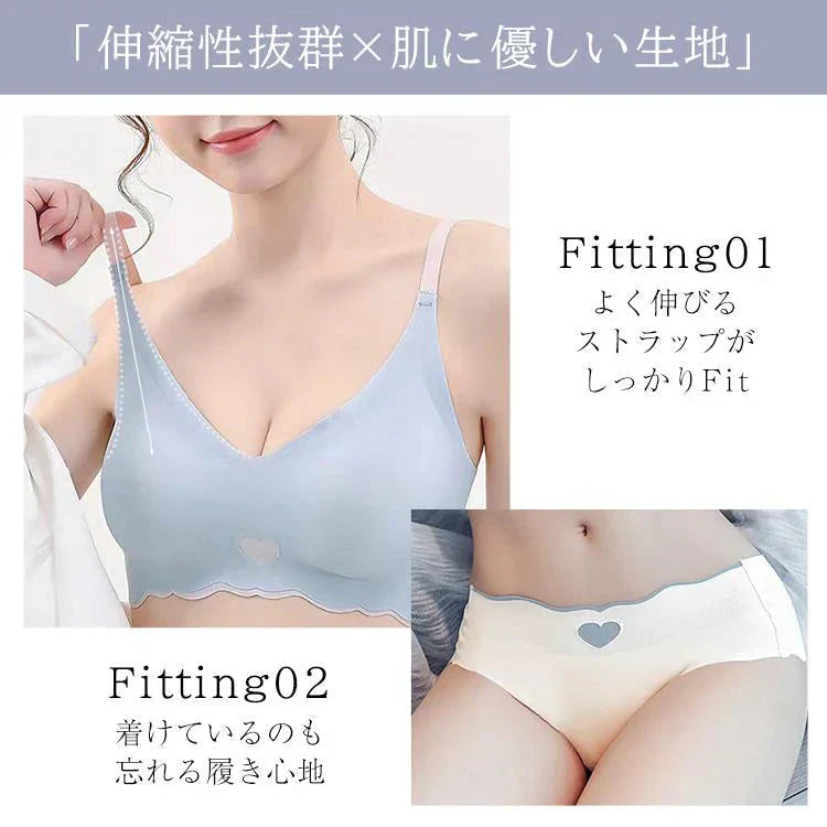 ショーツ 「Mサイズ・パープル」同色2枚セット  夏 薄 ショーツ 下着 レディース 冷感 かわいい uw002