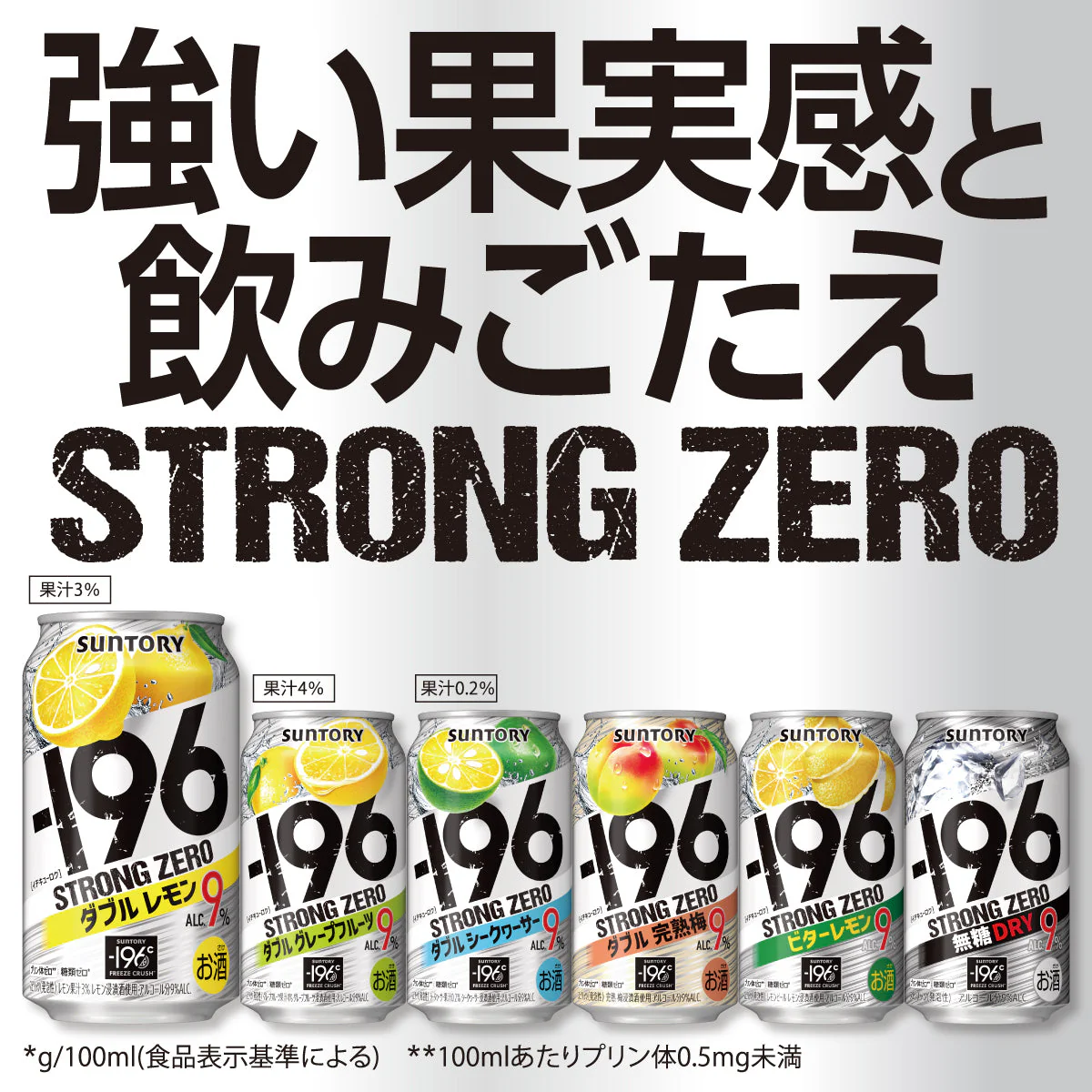 サントリー -196℃ ストロングゼロ 無糖ドライ 350ml×１ケース/24本