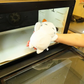 スチームパッド 動物 アニマル キャラクター ネコ 猫 フェイス用 電子レンジ 温め ホット＆スチームパッド　アニマル　ネコ
