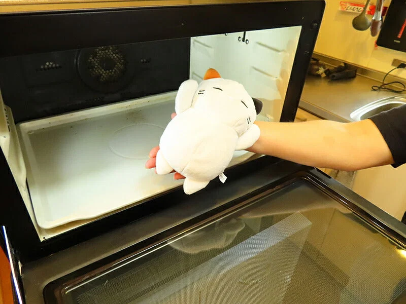 スチームパッド 動物 アニマル キャラクター ネコ 猫 フェイス用 電子レンジ 温め ホット＆スチームパッド　アニマル　ネコ