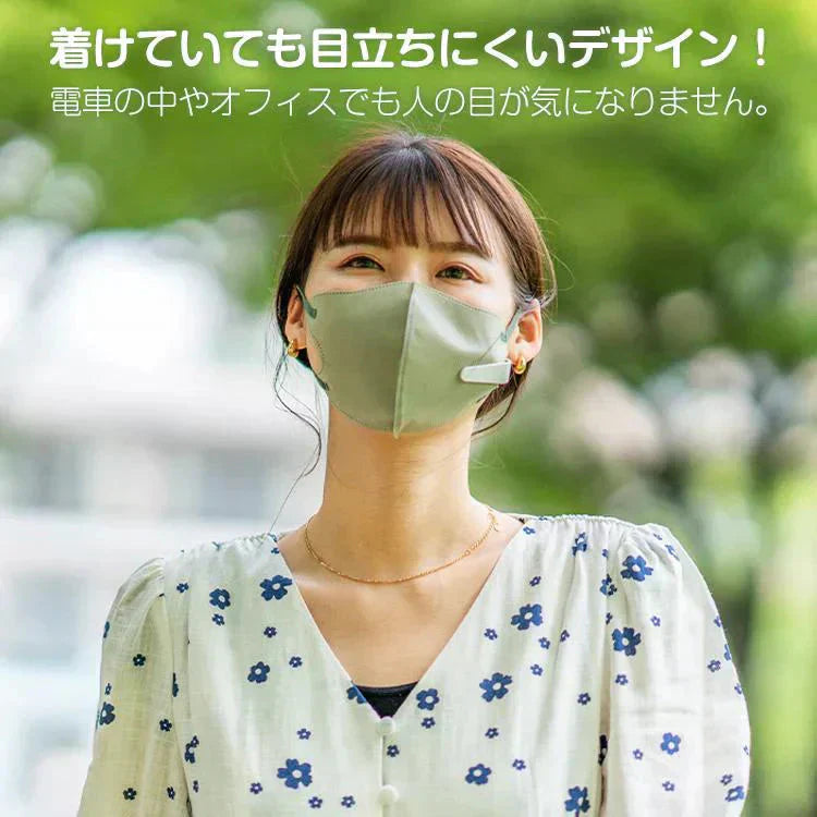 マスクエアーファン 「ホワイト2個セット」 快適 挟むだけ 簡単 抗菌 運動 通勤 春 夏 USB充電 熱中症 軽量 扇風機 蒸れない 曇り防止 目立たない ny512