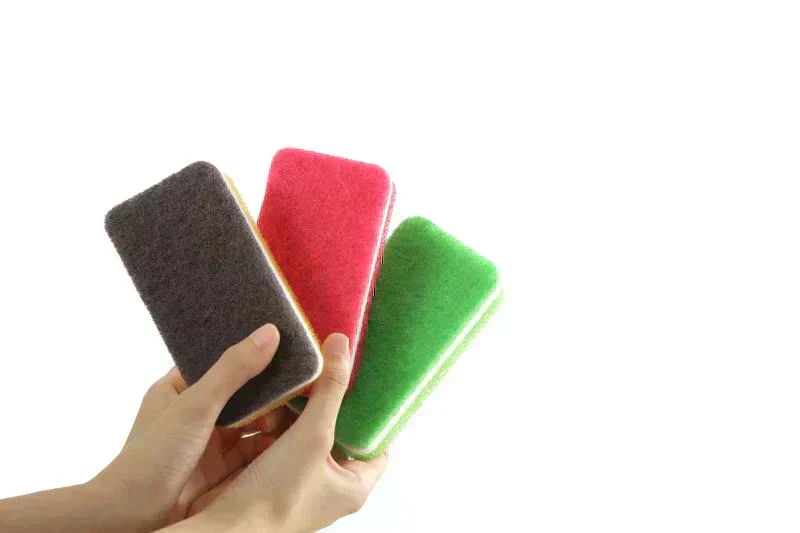 【千葉県宛ての発送のみ】送料無料 ダスキン 台所用スポンジ ビタミンカラー6個セット(3色×2セット)