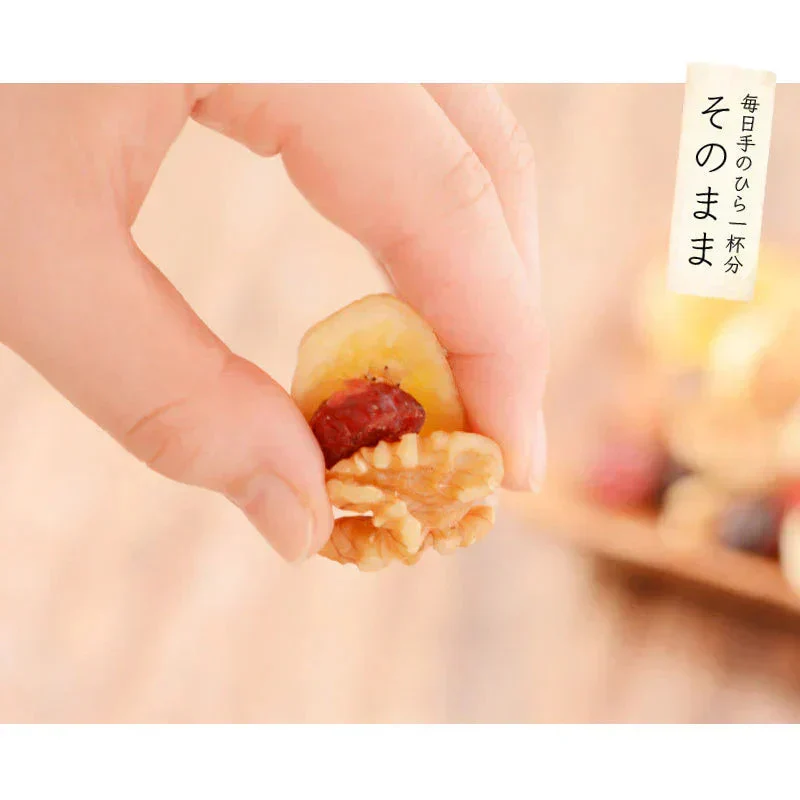 6種のフルーツナッツ 500g ドライフルーツ ミックスナッツ アーモンド カシューナッツ バナナチップス ナッツ フルーツ 食塩不使用 加工オイル不使用［送料無料］［ポスト投函］ プレゼント ギフト ※ポスト投函商品の発送は1～2週間前後になります