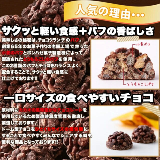 ひとくちサイズの チョコクランチ 100個（50個×2袋）