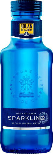 スリーボンド貿易 ソラン・デ・カブラス スパークリング 330ml 瓶 48本 (24本入×2 まとめ買い) 〔ミネラルウォーター〕