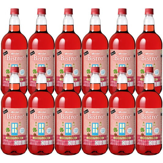 【送料無料】【2ケース販売】メルシャン ビストロ ロゼ ペット 1.5L×12本