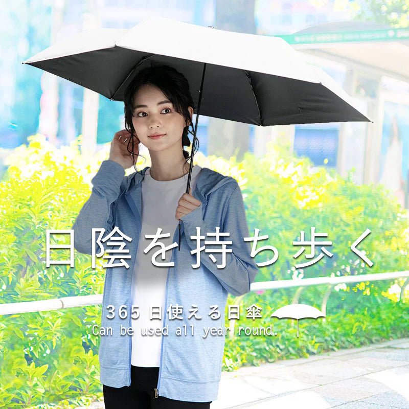 【ブラック】【商品名：軽量日傘】
