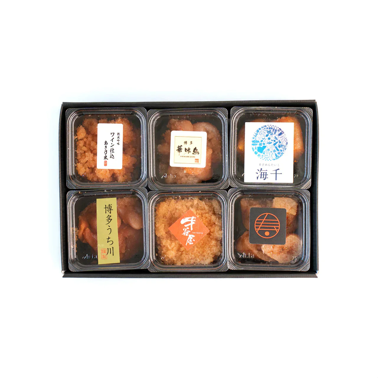 【6社セット】博多明太子おまかせ味めぐり
