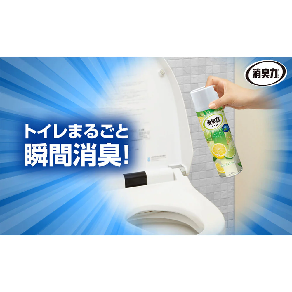 エステー トイレの消臭力スプレー フレッシュシトラス 365mL X5本