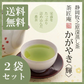 【2個セット】新茶 日本橋いなば園 静岡県産 上級深蒸し茶 かがやき 100g メール便 送料無料