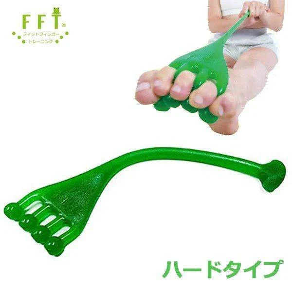 FrogHand(フロッグハンド) ハードタイプ 簡単足裏トレーニング (グリーン)  メーカー公認 正規品販売店(クリックポスト送料無料)