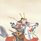 開運掛軸　【吉祥武者】　宇崎洋山　筆