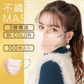 【ベビーピンク】100枚 20枚入5箱 Beauty小顔 MATCH MASK プリーツマスク 3層構造