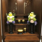 枯れない仏花　麗蘭（れいらん） 小サイズ　（単品） 仏花 プリザーブドフラワー 枯れない お彼岸 彼岸 喪中 法事 仏壇 仏壇用 一周忌 三回忌 お供え花